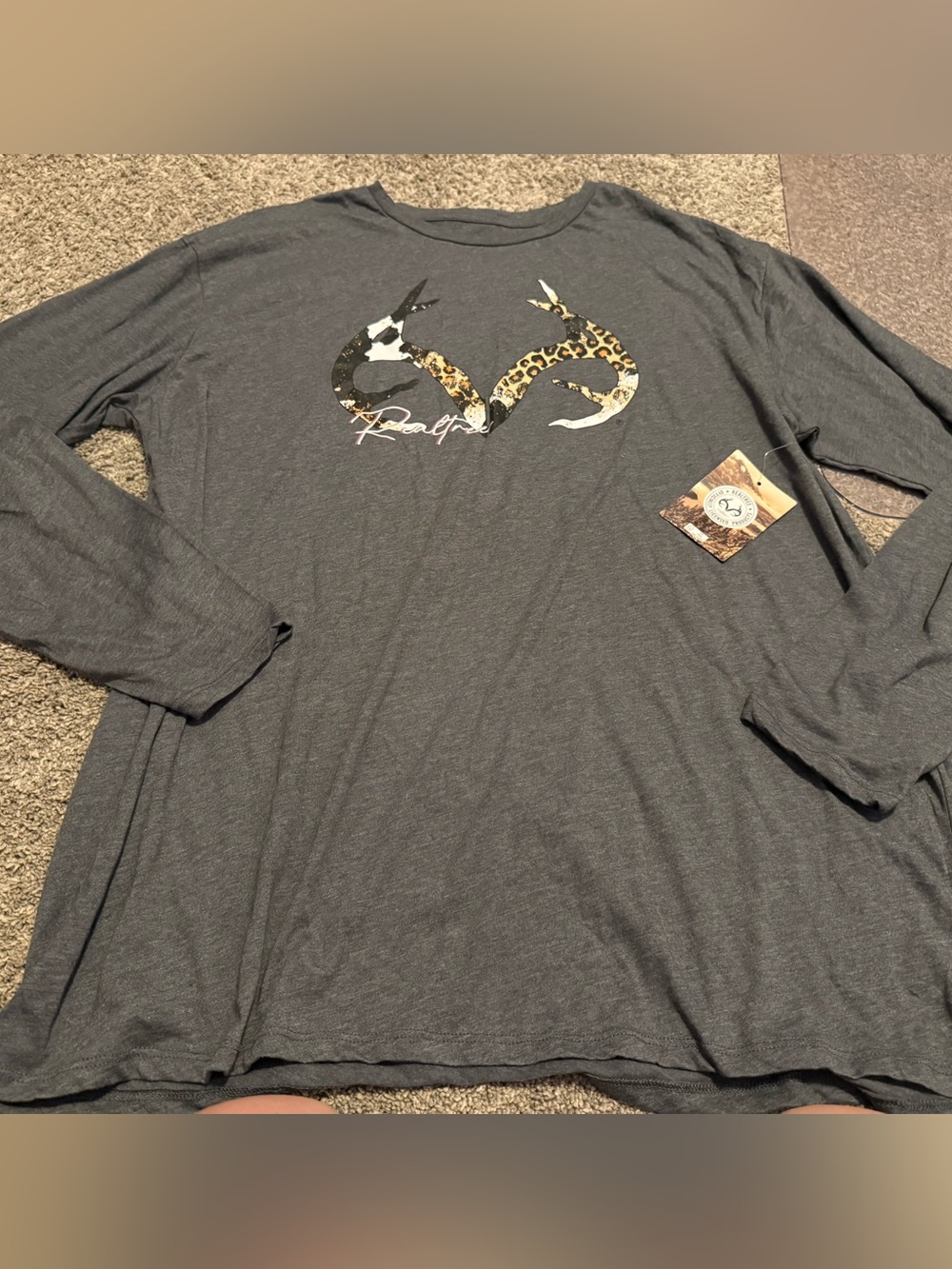NWT women’s real tree long sleeve top 2X